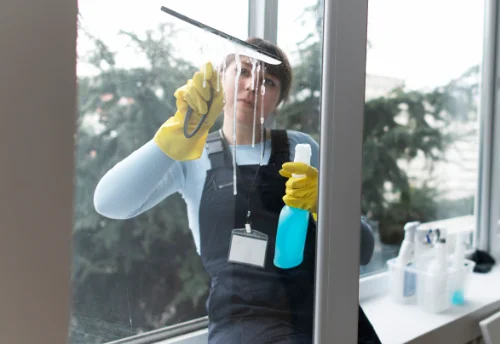 Nettoyage de vitres intérieures et extérieures à Kerfot